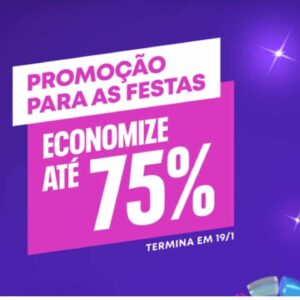 Febre de Compras: economize até 75%