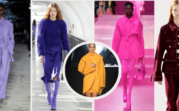 Tendências de cores outono/inverno 2023